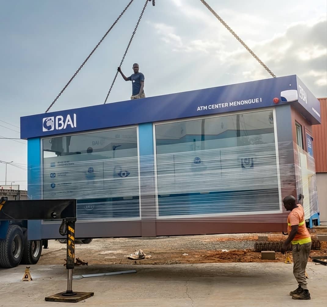 Construção modular com contentores